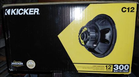 Kicker C12 Subwoofer NEW in box
