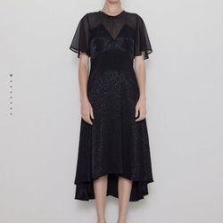 Zara black dress. Xs