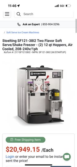 Stoelting Double Flavor Machine 