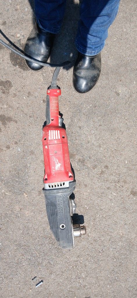 Milwaukee 1680-20 Super Hawg 1/2" Right-Angle Drill – Corded