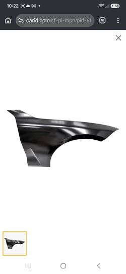 BMW M4 passenger door, fender and skirt