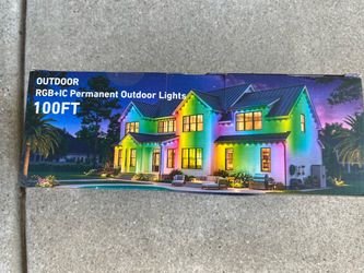 Permanent Outdoor Lights 100ft