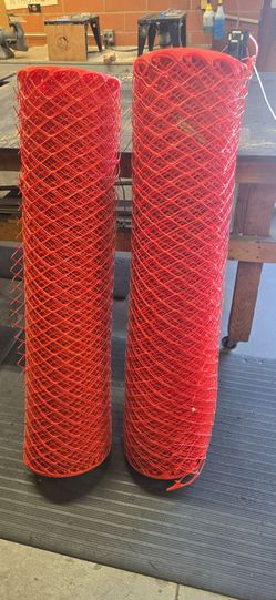 Construction Safety Fence Orange