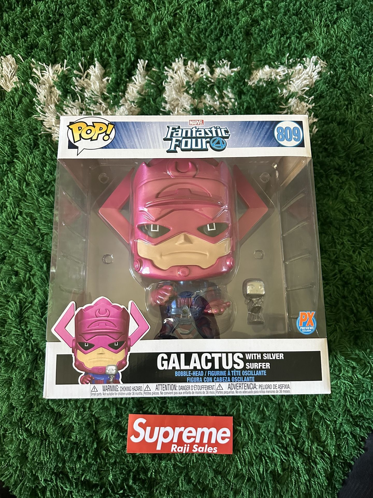 Funko Pop Jumbo Galactus W/ Silver Surfer