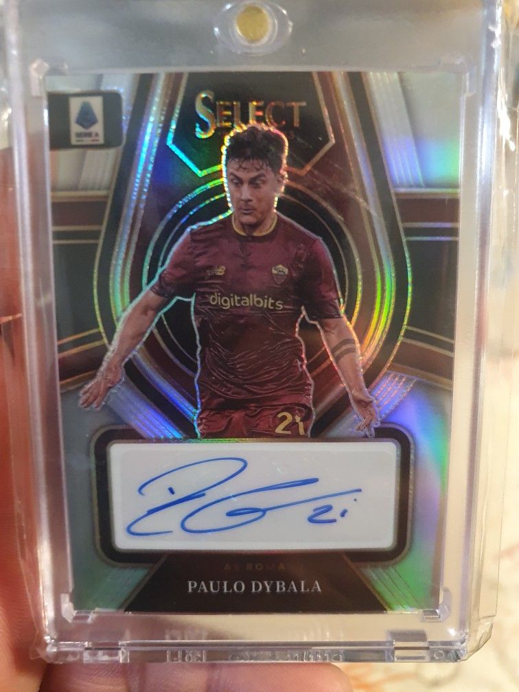 Panini Paulo Dybala Autograph Prizm Soccer Card for Sale in