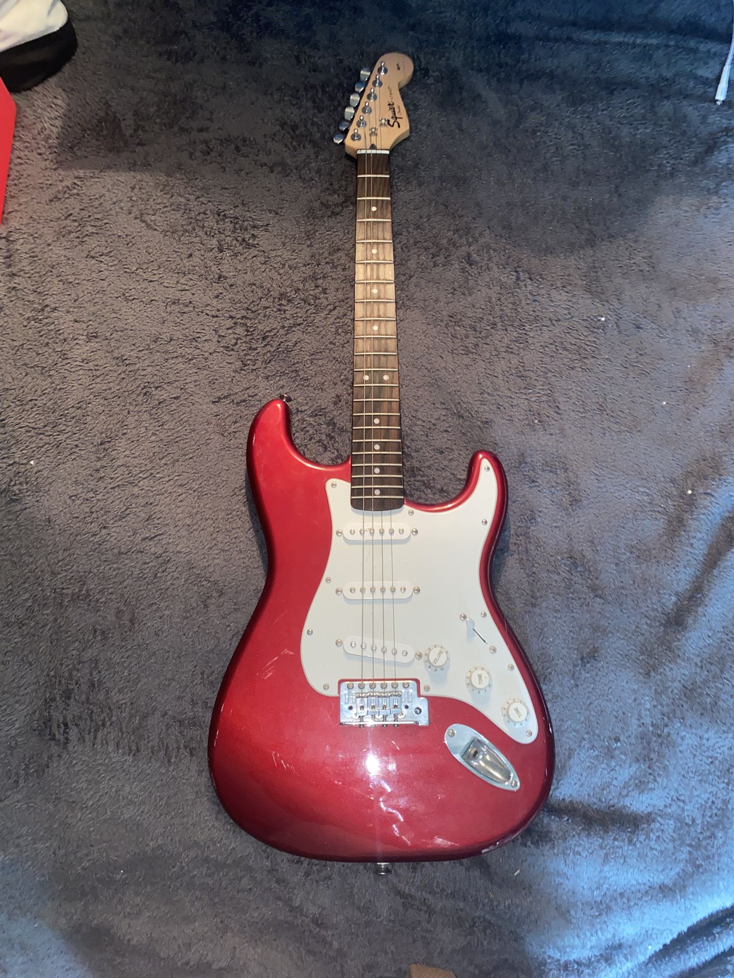 Strata Squire Electric Guitar