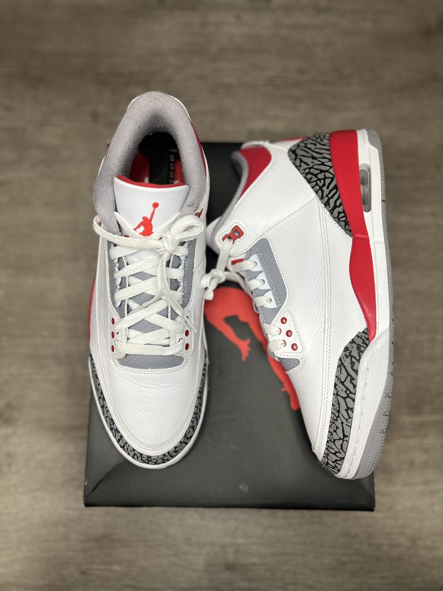 Jordan Retro 3 Fire Red