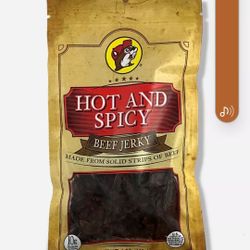 BUC-EE'S Hot And Spicy Beef Jerky 4oz 