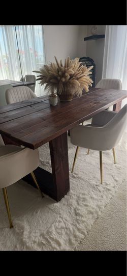 Modern white chairs