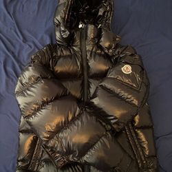 Moncler Maya Color Black Authentic Sz 2 (medium) (comes with receipt and tags)