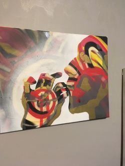 Original artwork on canvas