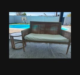 Patio Couch And Side Table