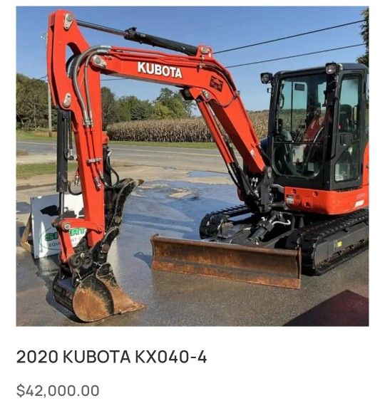 2020 KUBOTA X040-4