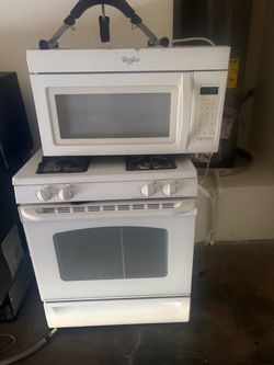 GE stove / Whirlpool Microwave and dishwasher