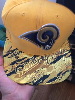 Rams autographed hat
