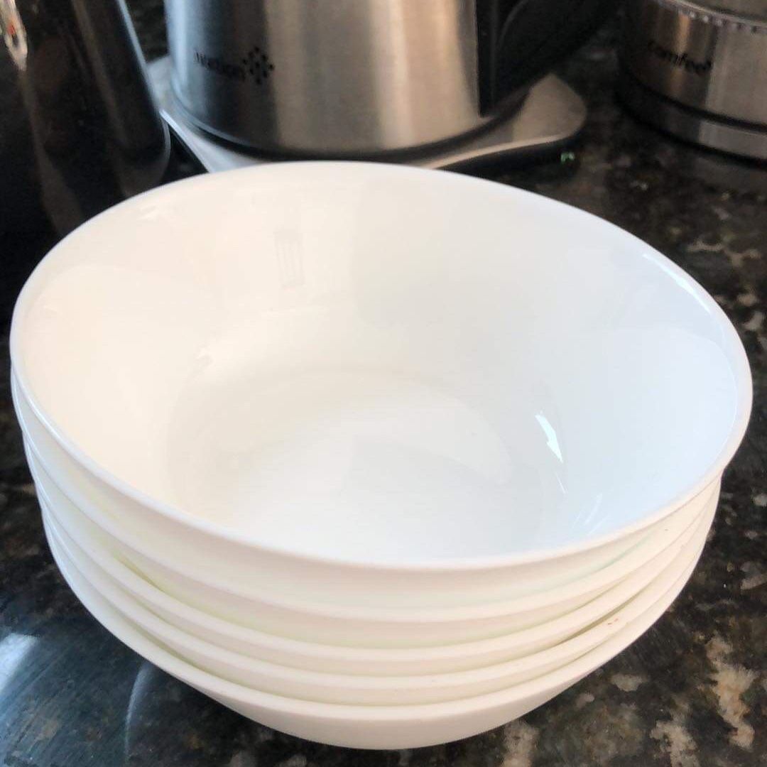 Kitchen Bowls, Plates, Cups, Spoons, Mirror, Rug, Pans, Scale & More