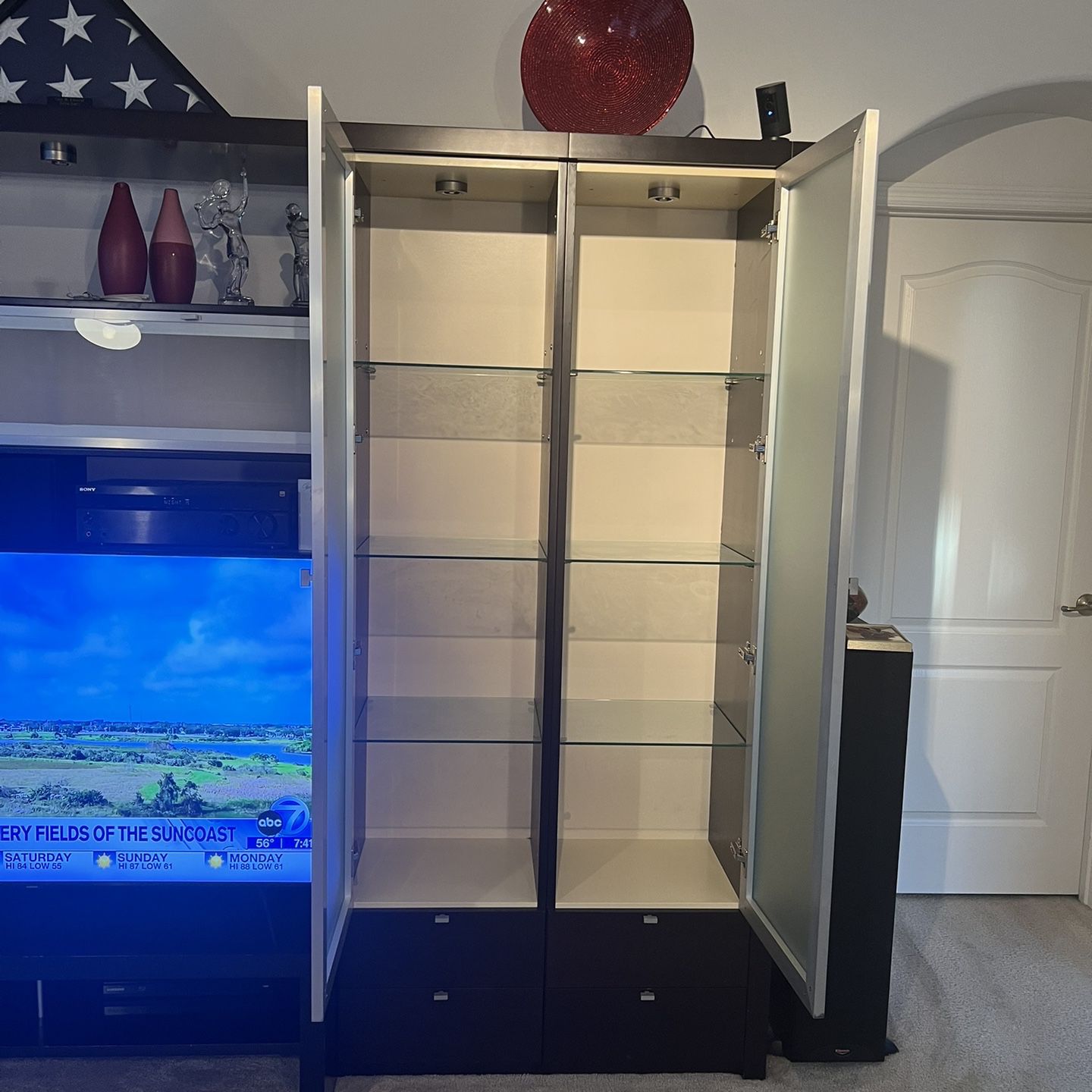 Modern Entertainment Center With Drawers