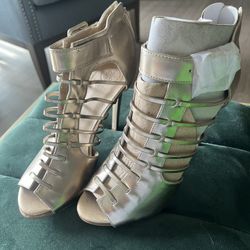 New Metallic Dress Shoes