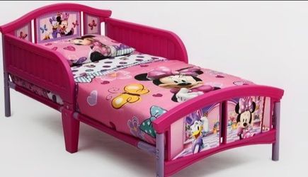 BABYGIRLS BEDFRAMES WITH MATTRESS MICKEY MOUSE DELTA BEDS