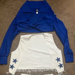 Dallas Cowboy Cheerleader Costume 