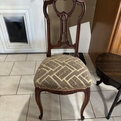 Antique Vanity Chair 