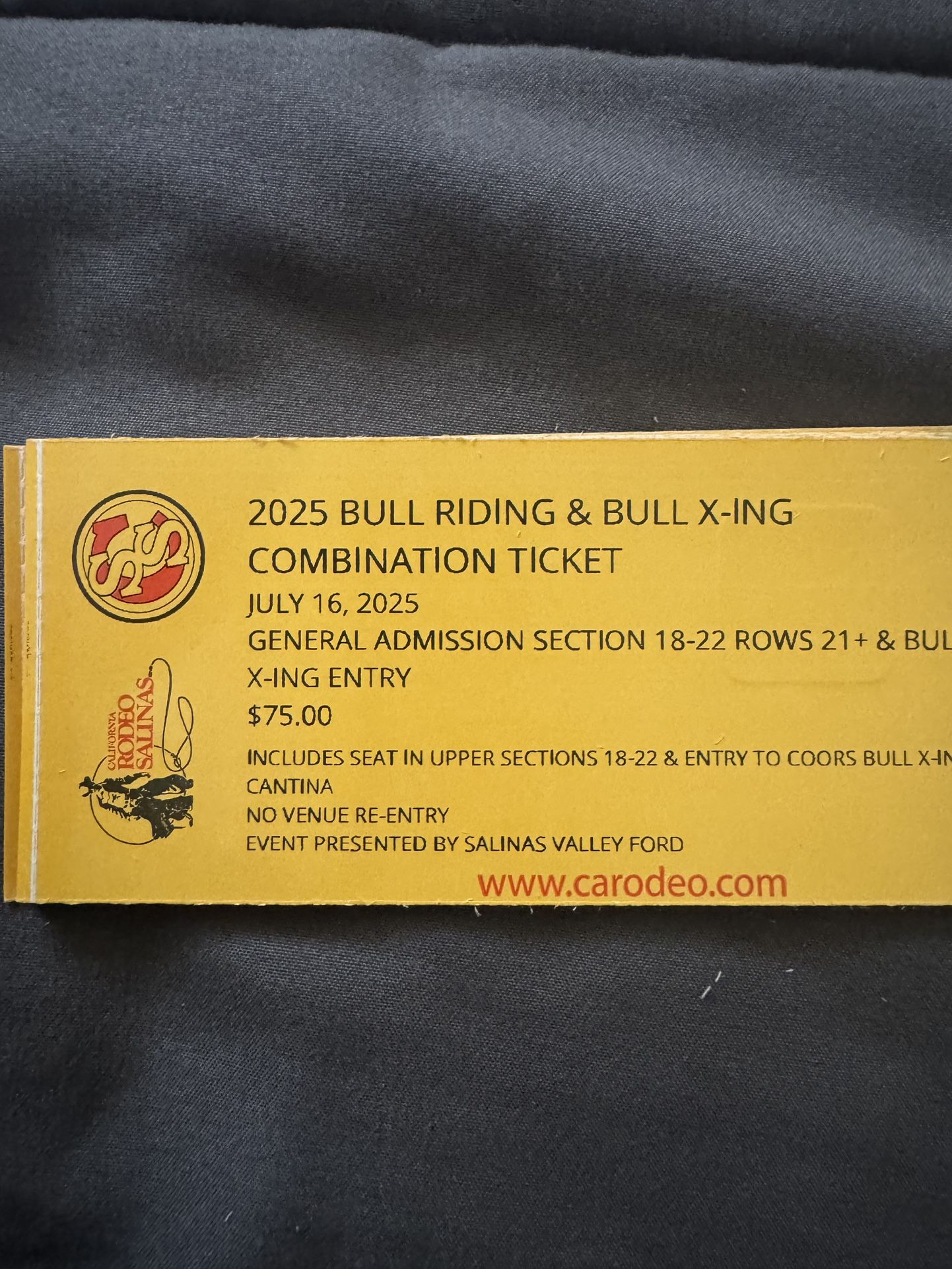 Rodeo Tickets For Wednesday