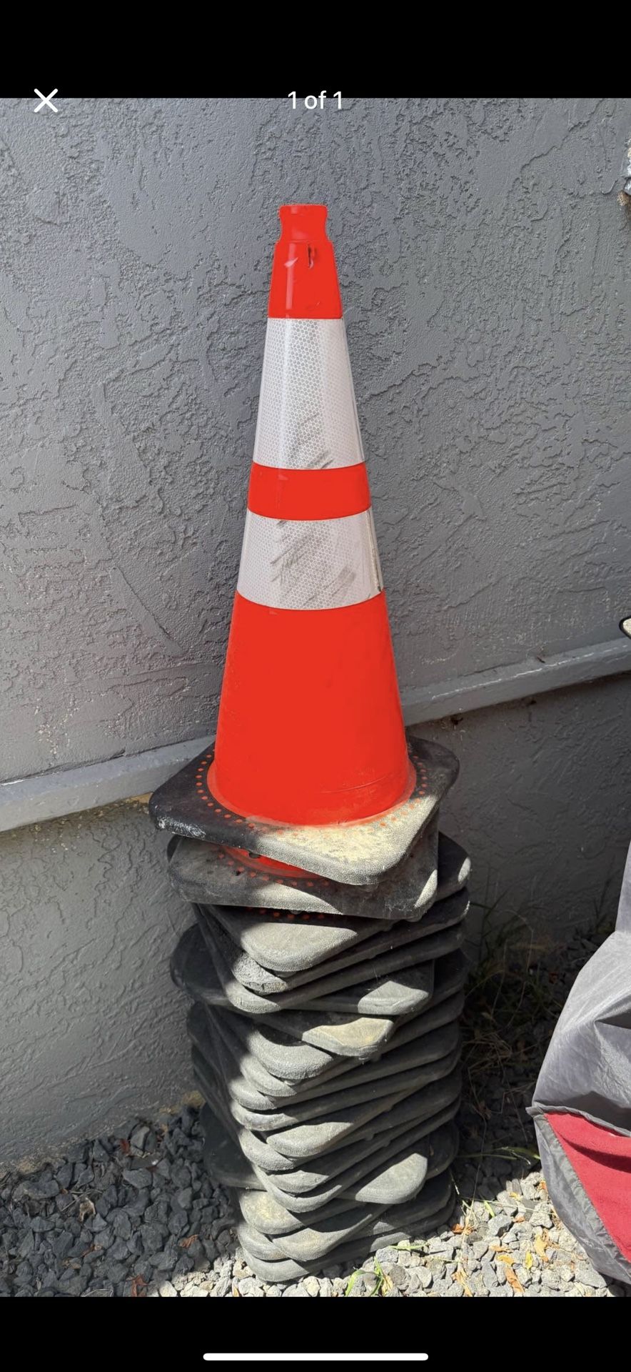 Traffic Cones almost new 36in