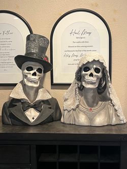 Halloween Bride & Groom