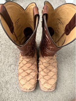 Cody James fish scale boots.