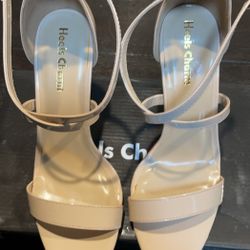 Womens Beige Heels