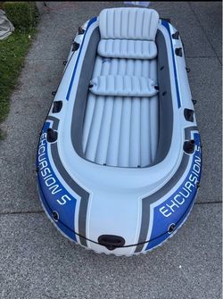 Intex Excursion 5 Inflatable Fishing Boat – Model 68325
