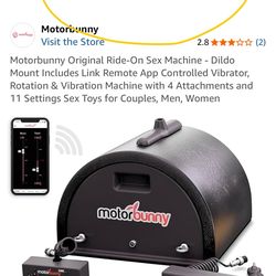 Sybian Machine Motor Bunny