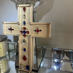 Red White And Blue Cross 