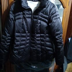 Calvin Klein Brand New Black Down Jacket