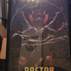 Doc Strange Poster With Frame 