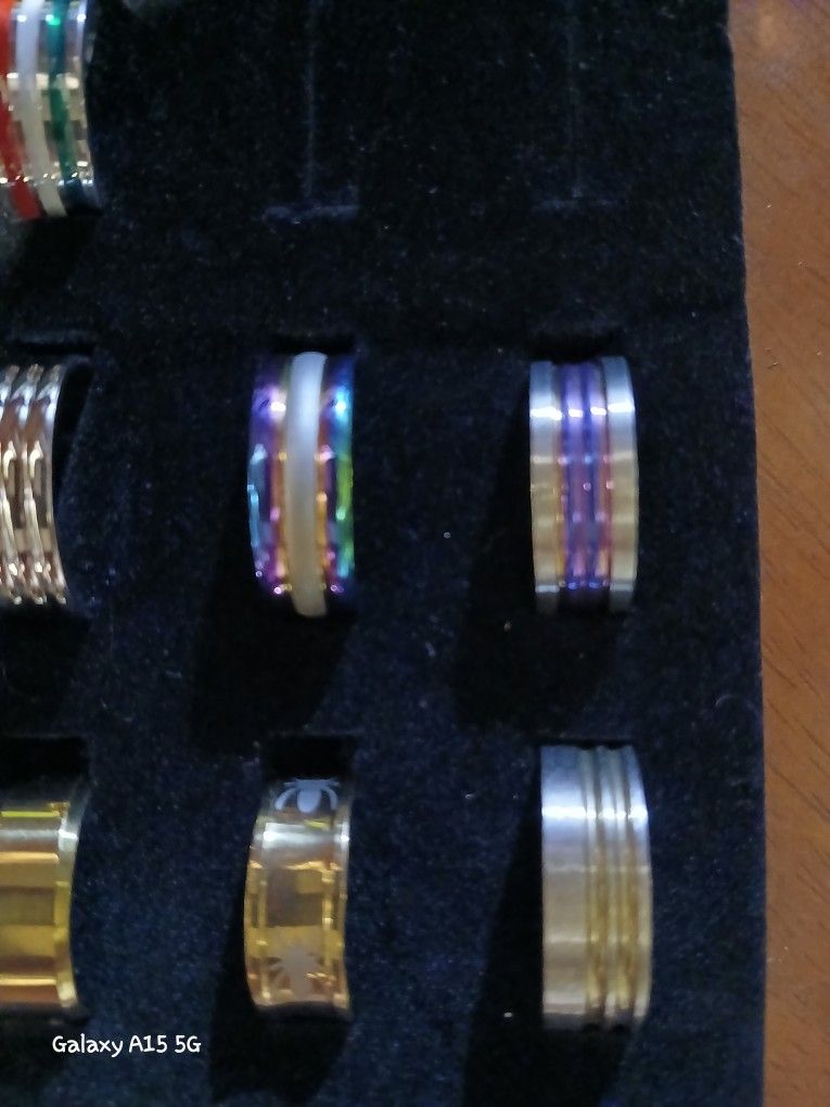 Tarnish resistant Rings