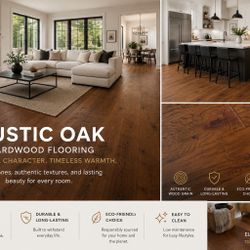 Premium Hardwood Flooring- Red