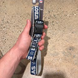 DALLAS COWBOYS PET COLLAR LARGE DOG BRAND NEW NFL FOOTBALL