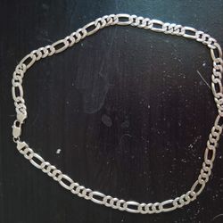 REAL PLATINUM STERLING SILVER CHAIN