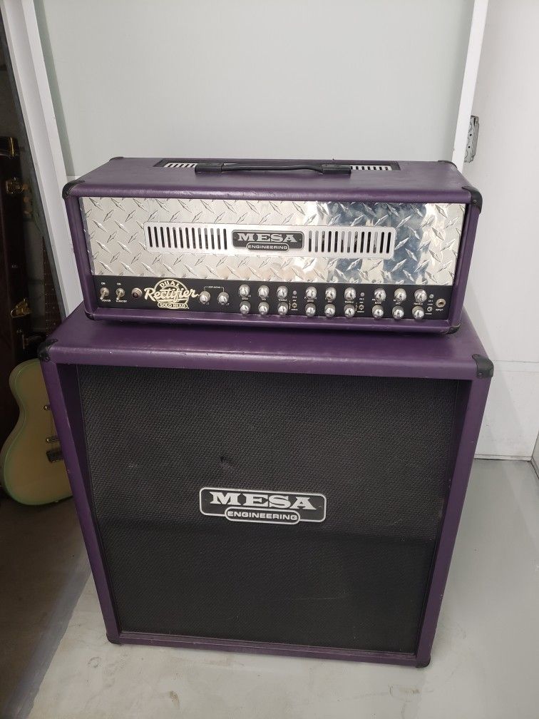 Mesa Boogie Dual Rectifier Solo Half Stack Rare Purple