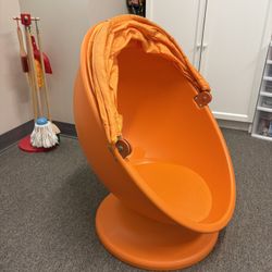 Orange Egg Chair