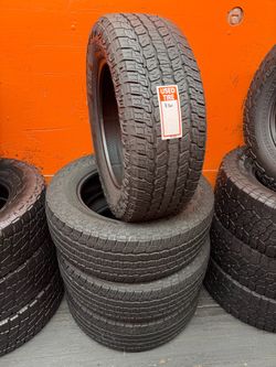 275/60R20 Goodyear Wrangler Territory A/T High Tread Full Set of 4 Used Tires