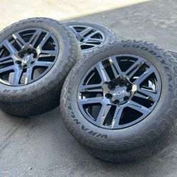 Black Chevy GMC 20" Silverado Sierra Yukon Tahoe Wheels Rims Suburban