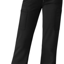 Scrub Pants (SMALL/BLACK) NEW/UNWORN, W/TAG, IN BOX