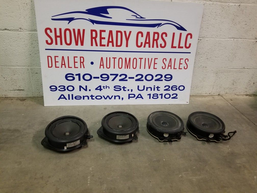 Audi A4 02-05 SPEAKERS. BOSE & AUDI SYMPATHY
