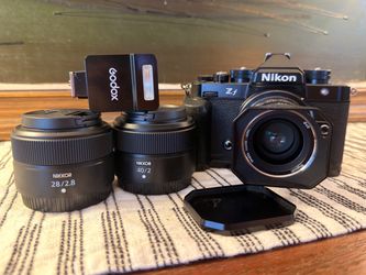 Nikon zf with lenses