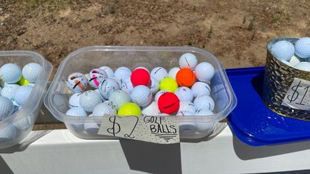 Golf Balls 2 Dollars Each