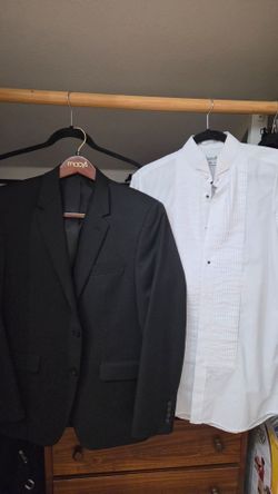 Black Men's Suit Jacket
