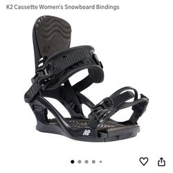 K2 Cassette Women's Snowboard Bindings
