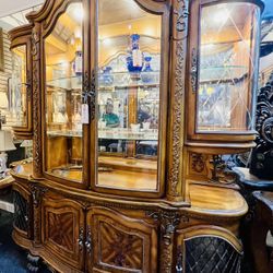 AICO By Michael Amini VENETIAN China Cabinet - LA